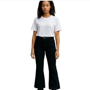 Tractr Women's Black Flare Jeans